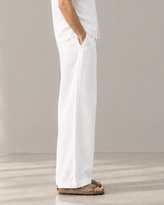 Cove Trousers – White