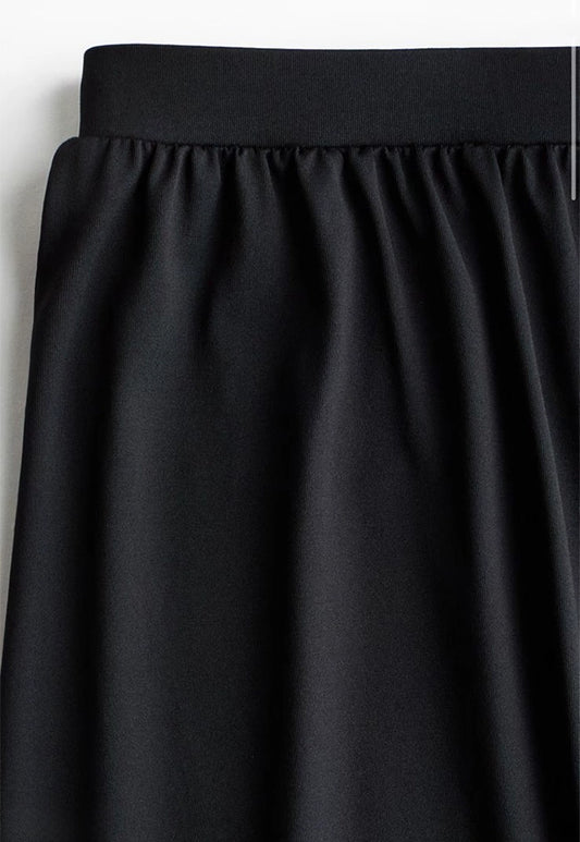 100% Linen Balloon Pants – Black