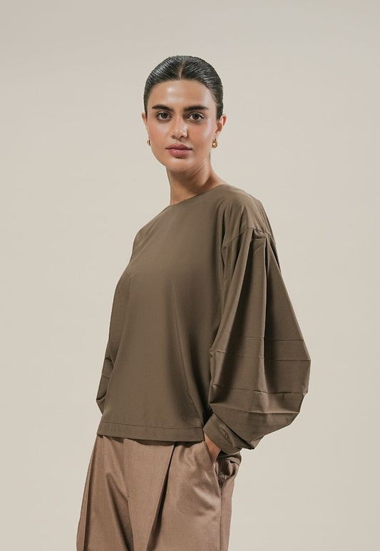 Butter Draped Sleeve Top
