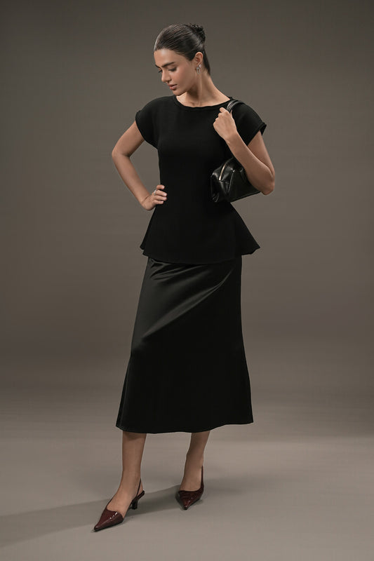 Sculpting Peplum Top