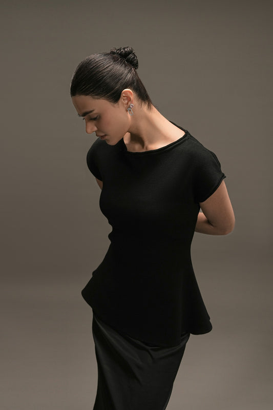 Sculpting Peplum Top
