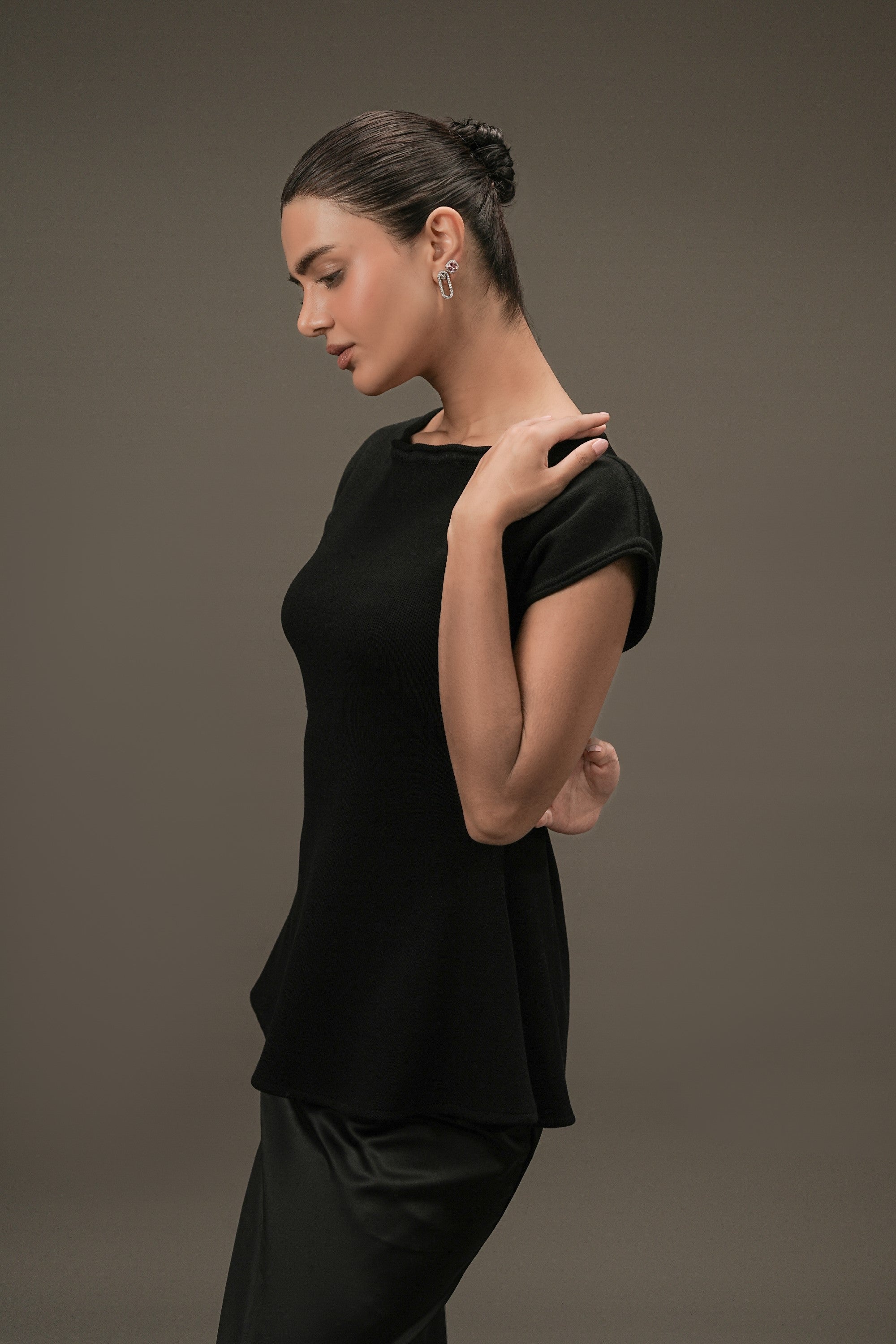 Sculpting Peplum Top