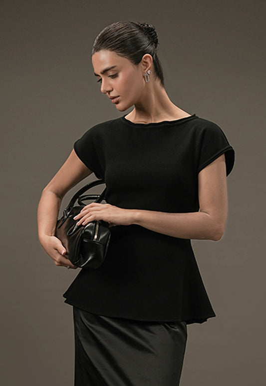 Sculpting Peplum Top