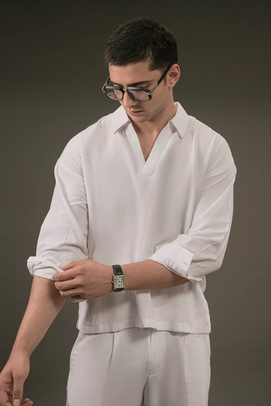 Cove Trousers White