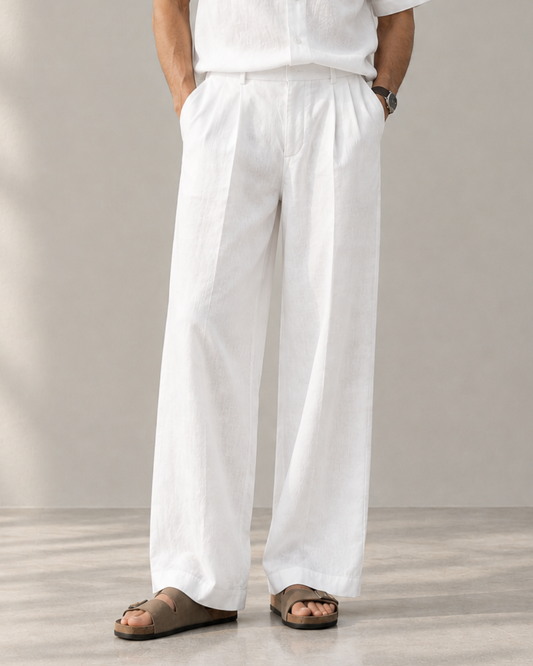 Cove Trousers – White