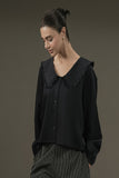 Ruffle Collar Top