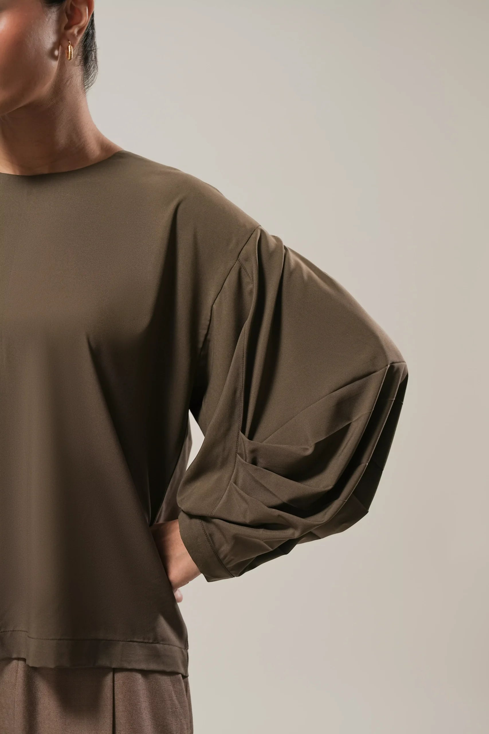 Butter Draped Sleeve Top