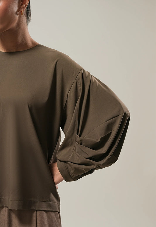 Butter Draped Sleeve Top