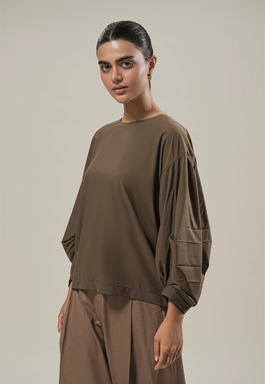 Butter Draped Sleeve Top