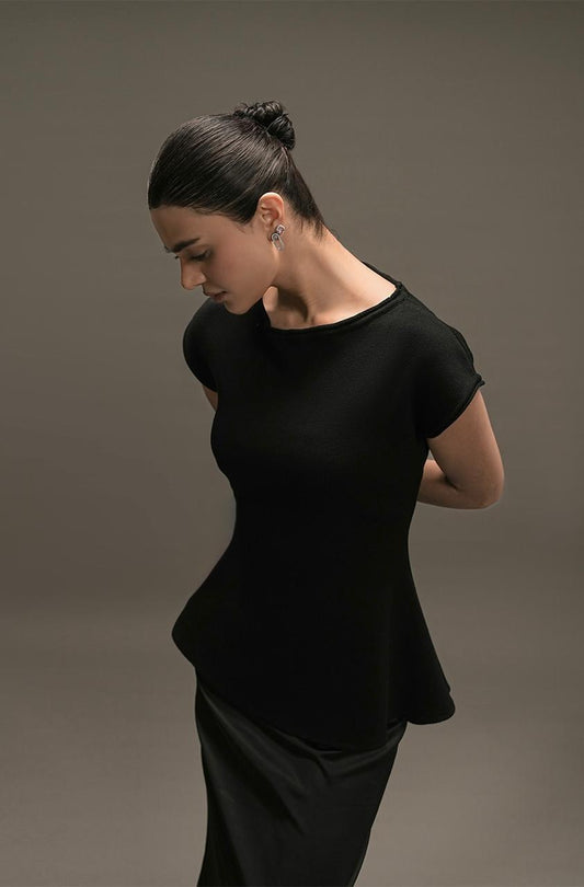 Sculpting Peplum Top