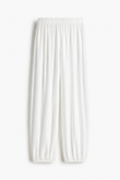 100% Linen Balloon Pants – Off-White