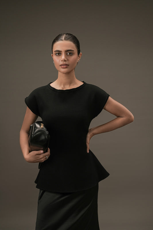Sculpting Peplum Top