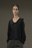 Ruffle Collar Top